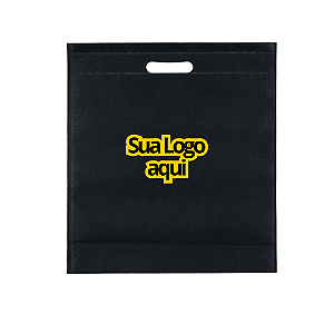 Kit c/ 10 Sacolas em TNT 80g Personalizadas com sua logo