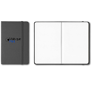 Moleskine Personalizado com Capa Dura e Elástico 9x14 cm