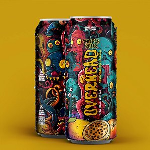 Cerveja Seven Hands - Overhead Triple Sour (Manga, Maracuja e Laranja)