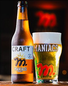 Cerveja MANIACS - CRAFT LAGER Long Neck