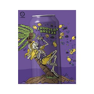Cerveja Locals Only - TROPICAL BREEZE - JABUTICABA, MIRTILO E MARACUJA