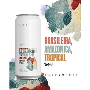Cerveja Dádiva Ephemeral Cacau e Cupuaçu