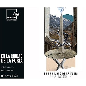 Cerveja Octopus - EN LA CIUDAD DE LA FURIA