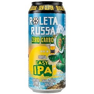 Cerveja Roleta Russa - Easy IPA - Zero Carb Sem Glúten Sem Açúcar