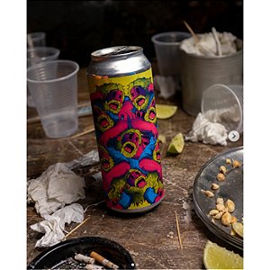 Cerveja Dude - Enrosco (American Sour - Manjar de Coco com Frutas Vermelhas) Lata 473mL