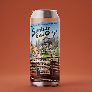 Cerveja Escafandrista - Sonhar é de graça - Double New England IPA