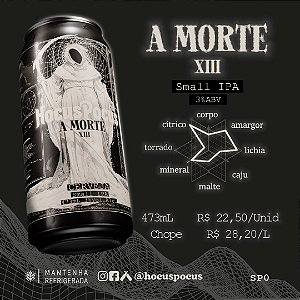 Cerveja Hocus Pocus - A Morte (Small IPA)