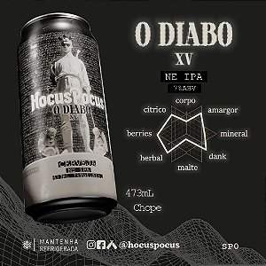 Cerveja Hocus Pocus - O Diabo (NE IPA)