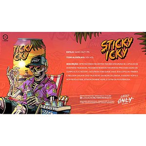 Cerveja Locals Only - Sticky Icky QUAD IPA
