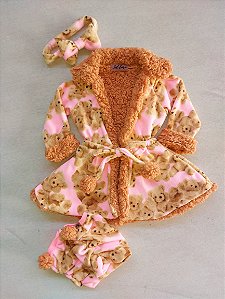 Parka Microsoft +Teddy modelo Gola Infantil
