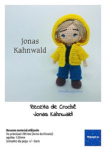 Receita de Crochê - Jonas Kahnwald - Série Dark