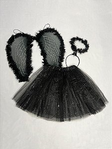 Fantasia Anjo Preto