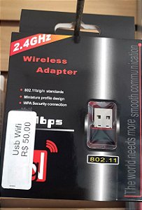 Adapitador Wifi Usb mini