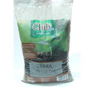 Terra vegetal adubada 2kg - Club Pet Galli