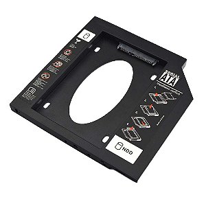 ADAPTADOR HDD/SSD PARA NOTEBOOK BAIA 9.5mm