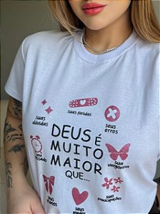 DEUS É MUITO AMOR - BRANCA