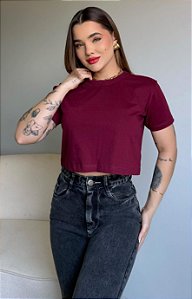 CROPPED BASIC TAM.U - MARSALA