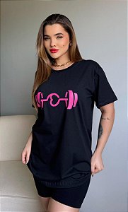 MAX TSHIRT HEART FIT- PRETA
