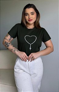 TERÇO HEART- MILITAR