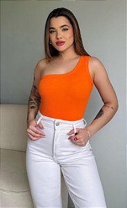 NULA MANGA (REGATA RIBANA CANELADA) - ORANGE