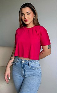 CROPPED BASIC TAM.U - PINK
