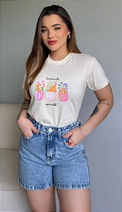 COMECE O DIA- AMARELO CLARO