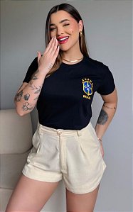 BRASÃO (BORDADA)- PRETA