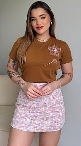 TY FLOR (BORDADA)- MADEIRA