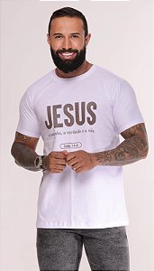 JESUS (CAMISETA)- BRANCA