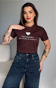 ESCOLHIDA- MARROM