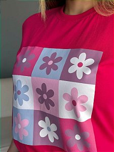 MOSAICO FLOWERS- PINK