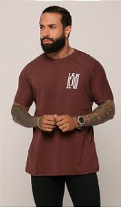 (CAMISETA) BOLSO JESUS- MARROM