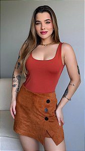 TY AURORA (BLUSA POLIAMIDA)- TERRA COTA