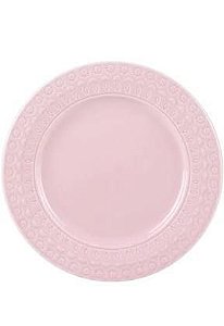 Prato sobremesa porcelana grace rose