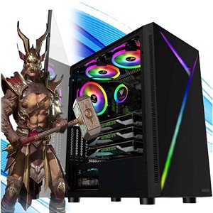 PC Gamer X1 - Ryzen 7 - Radeon Vega 8 - 8GB DDR4 - SSD 240GB - Gabinete Lateral de Vidro