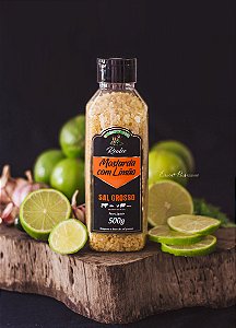 Sal Grosso Realce Mostarda Com Limão 500g