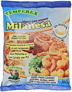 Milanesa Temperada s/ Glúten e c/ Farinha de Banana 300g