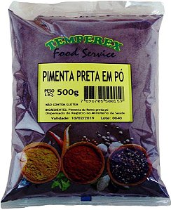 Pimenta Preta em Pó 500g