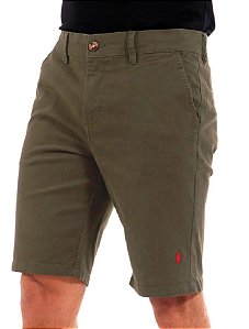 Bermuda RL Marculina Sarja Chino Verde militar