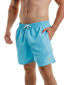 Short Polo Ralph Lauren Masculino Swimwear Azul piscina