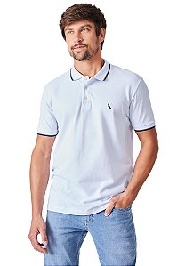 Polo Reserva Masculina Friso Duplo Branca