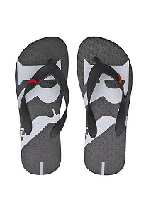 Chinelo Reserva Estampado Logo Preto