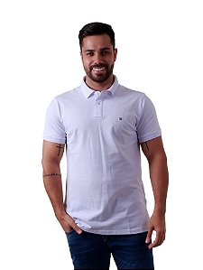 Polo Tommy Hilfiger Masculina Regular Branca