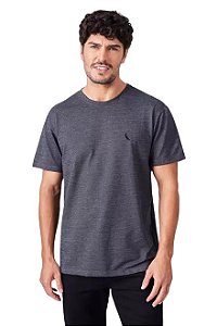 Camiseta Reserva Masculina Espinha de Peixe Preta