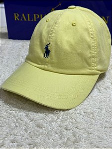 Boné Polo Ralph Lauren Cotton Chino Baseball Amarelo