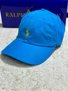 Boné Polo Ralph Lauren Cotton Chino Baseball Azul