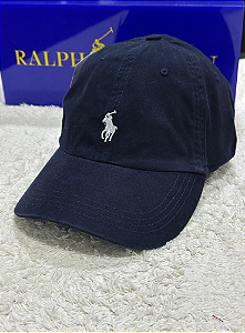Boné RL Cotton Chino Baseball Azul marinho