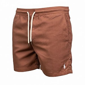 Bermuda RL Masculina Linho Marrom