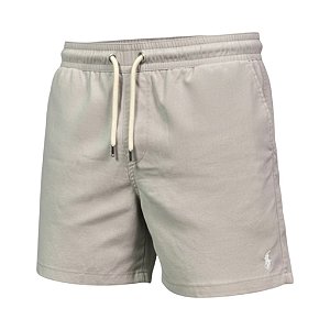 Bermuda RL Masculina Linho Cinza