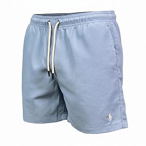 Bermuda RL Masculina Linho Azul claro